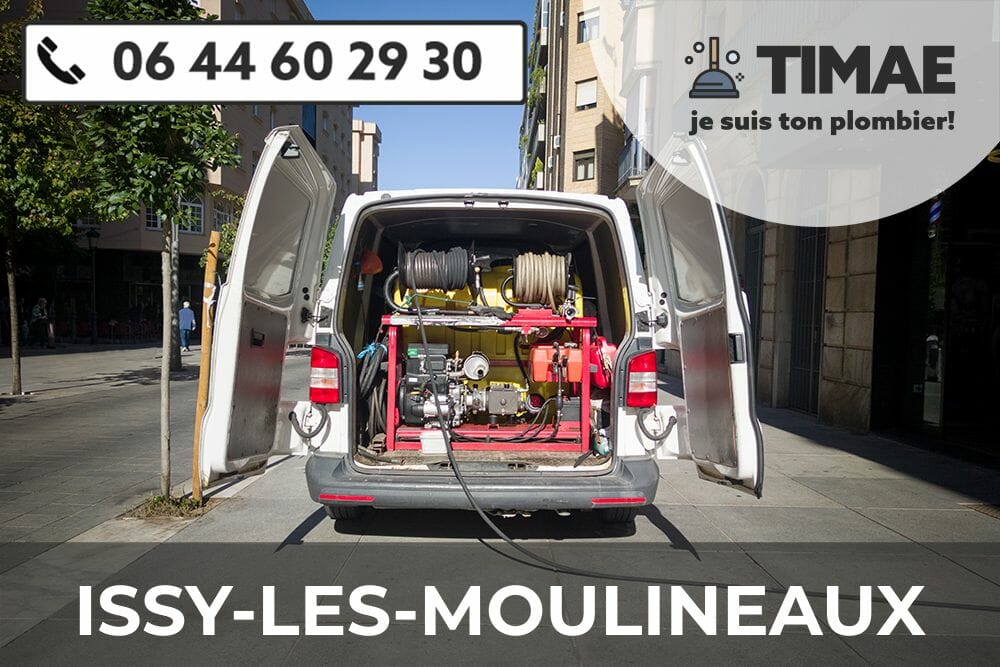 Nettoyage de canalisations Issy-les-Moulineaux | TIMAE