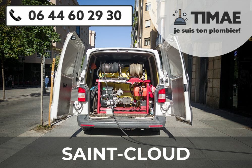 Débouchage de canalisation Saint-Cloud | TIMAE