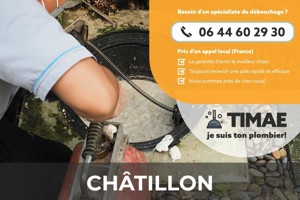 Obtenez des services de débouchage rapides et fiables à Châtillon - Assistance 24/7 !