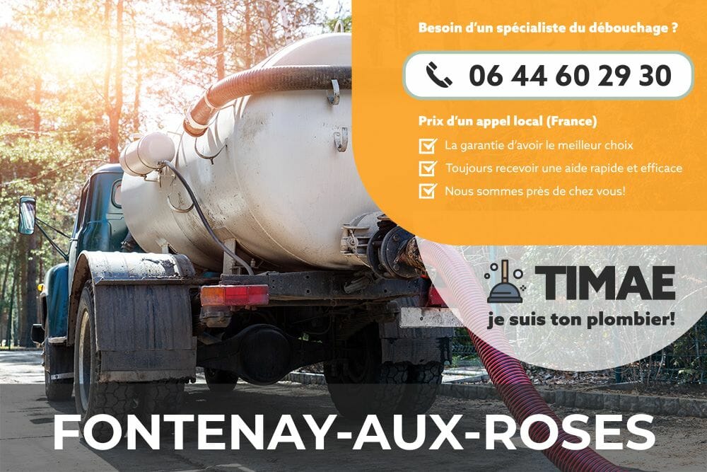 Obtenez les meilleurs services de débouchage à Fontenay-aux-Roses à des tarifs abordables !