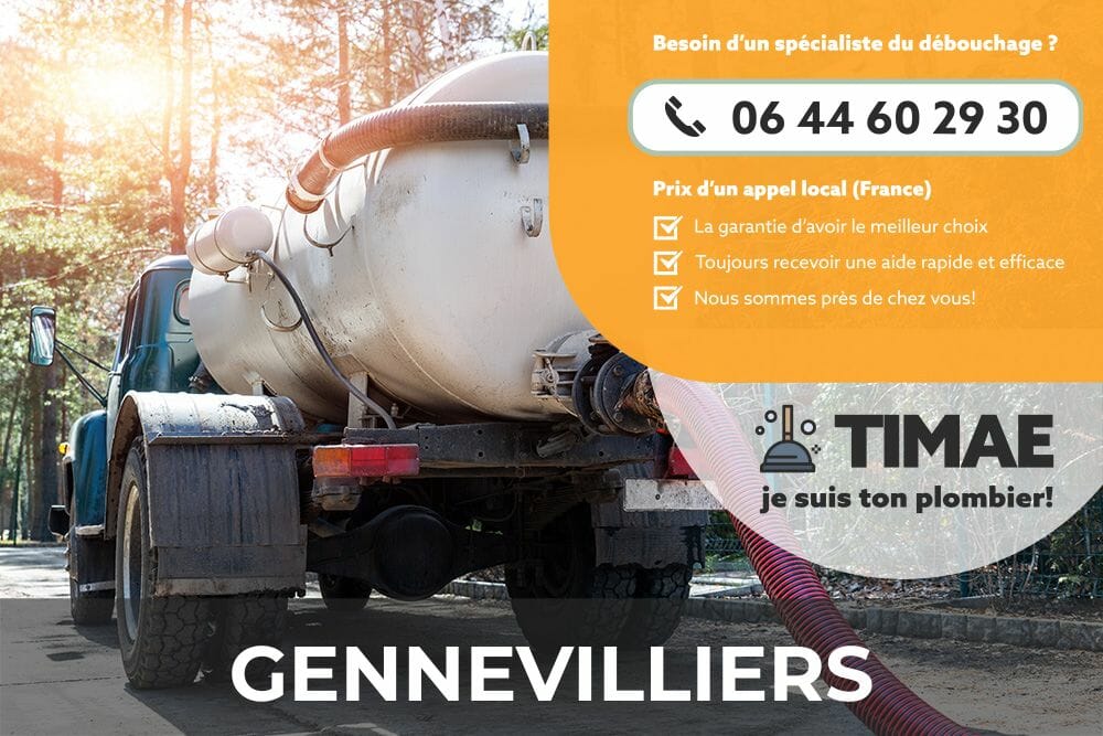 Obtenez des services de plomberie rapides et fiables à Gennevilliers - 24/7 !