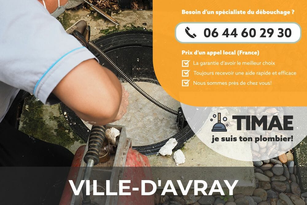 Obtenez des canalisations débouchées à Ville-d'Avray - Jour et nuit !